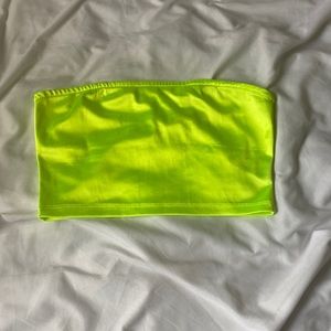 GREEN NEON TUBE TOP